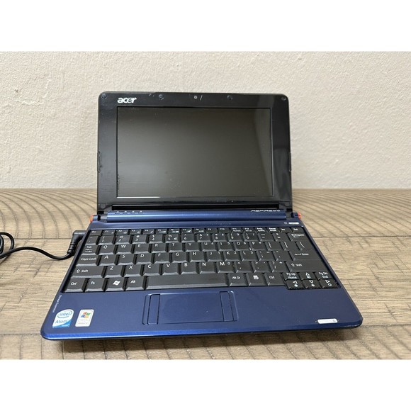Acer Aspire One Series Model ZG5 Laptop 150 GB 1.6ghz Atom 1Gb Ram Wiped Bad Bat - Picture 4 of 4